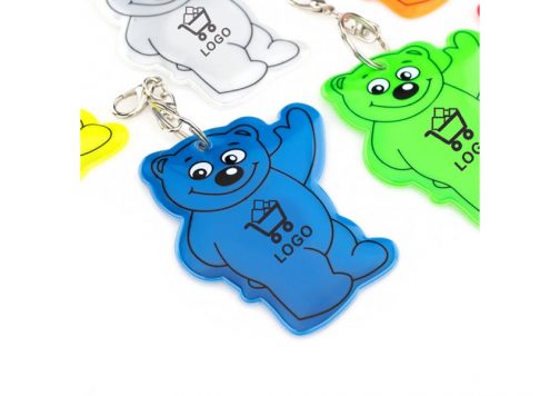 Brelok odblaskowy dla dzieci z logo