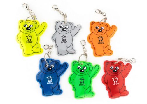 Brelok odblaskowy dla dzieci z logo