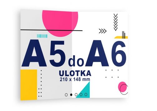 Ulotka A5 do A6