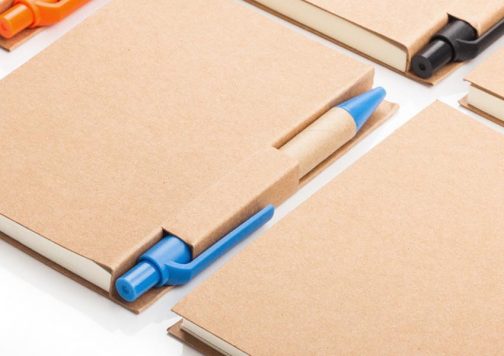 Ekologiczny notes z długopisem