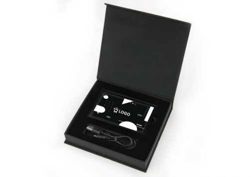 Powerbank reklamowy Aura z grawerem