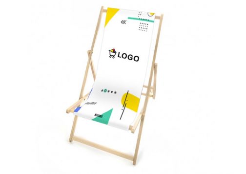 Leżak reklamowy z nadrukiem