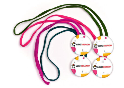 Button reklamowy Chuck z nadrukiem