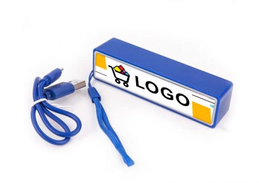 Powerbank reklamowy Mars z nadrukiem