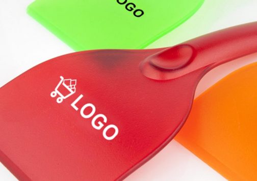 Skrobaczka do szyb Łopatka z logo