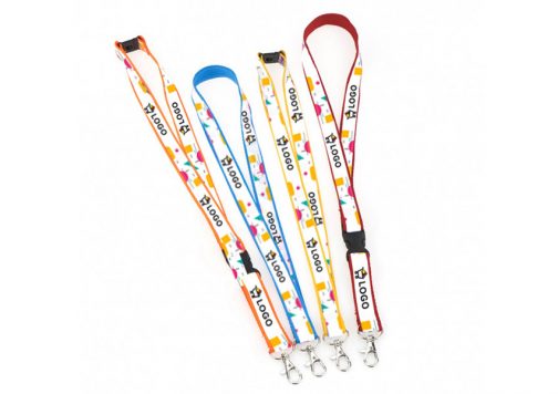 Smycz reklamowa naszywana Elite