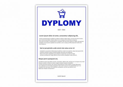 Dyplomy okolicznościowe