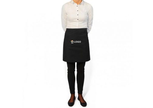 Zapaska kelnerska krótka z haftem