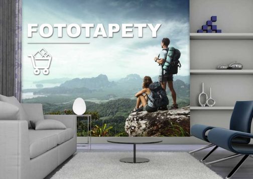 Fototapeta reklamowa z nadrukiem