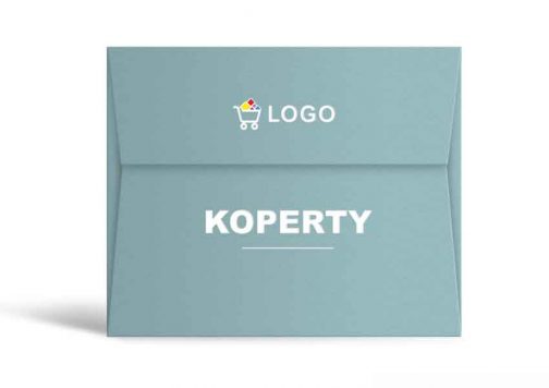 Koperty z nadrukiem