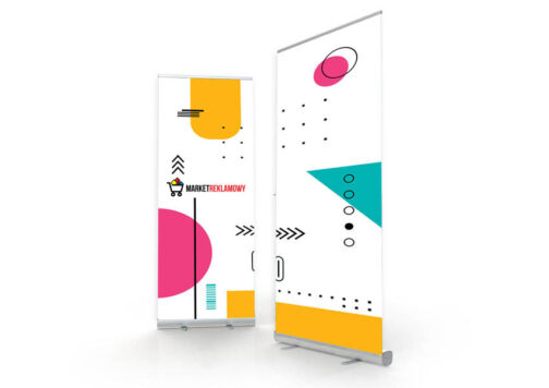 Roll-up reklamowy z nadrukiem