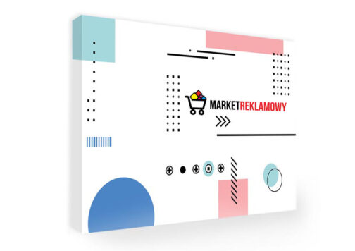 Ścianka reklamowa tekstylna Agata z nadrukiem