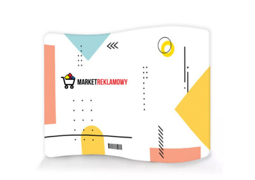 Ścianka reklamowa tekstylna Kameleon z nadrukiem