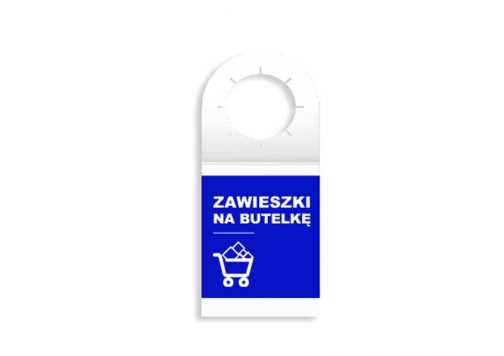 Zawieszki na butelki z nadrukiem